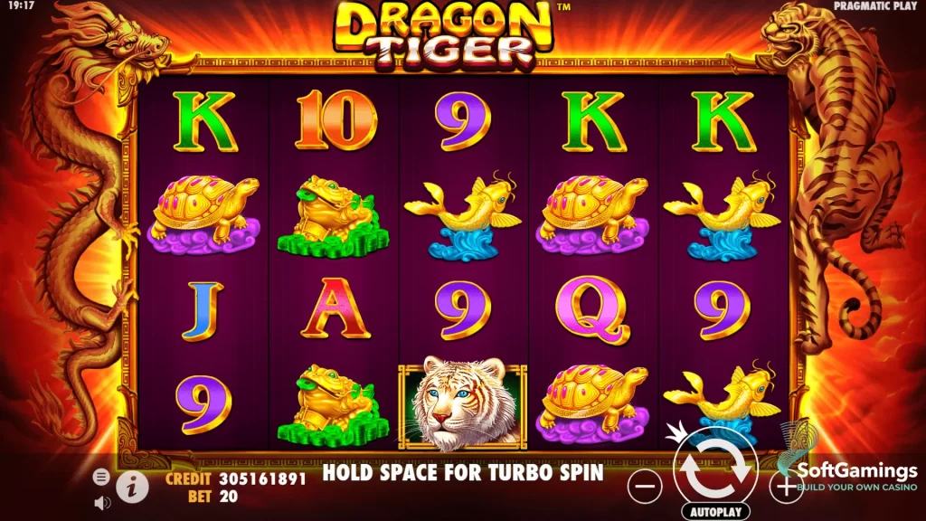What is the Dragon Tiger game?