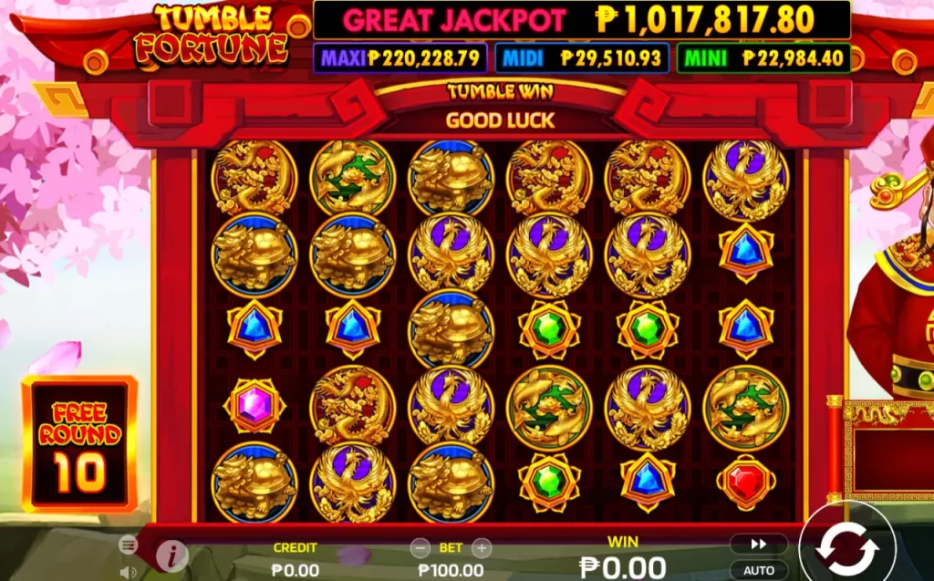 EXPERIENCE PLAYING Tumble Fortune WIN BIG